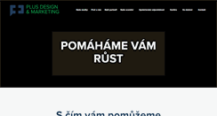 Desktop Screenshot of plusdesign.cz